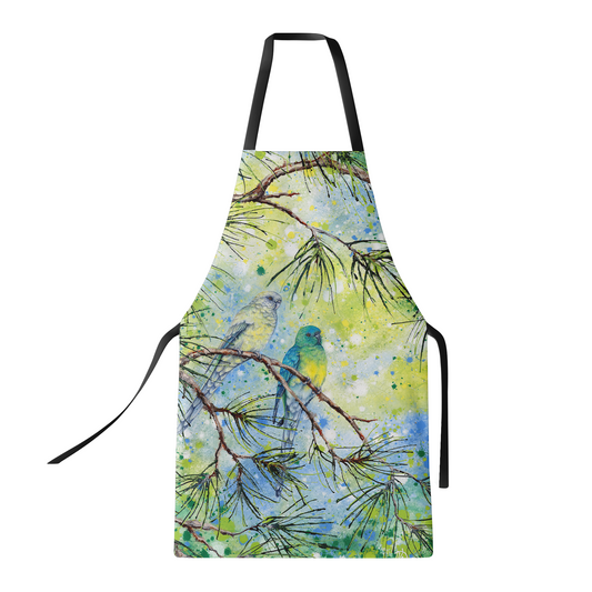 Red Rumped Parrots Apron